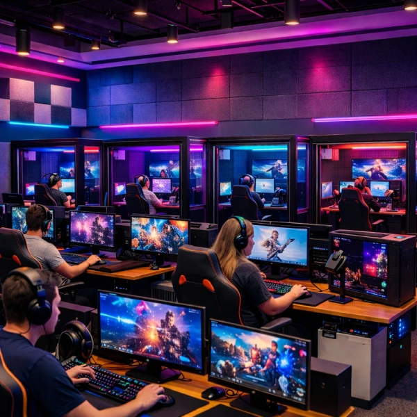 Professional gaming studio