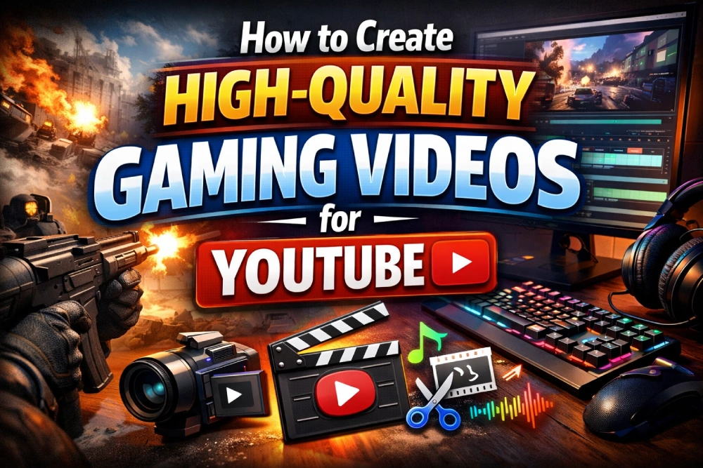 How to Create High-Quality Gaming Videos for YouTube